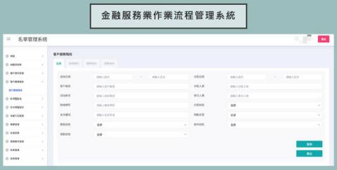 塔可數位科技有限公司 - 全客製化流程管理系統，將人員的工作流程全部數位化。包含了權限控管模組，客戶資料以及訂單進度追蹤，多地區不同營業據點控管以及其他必要功能。