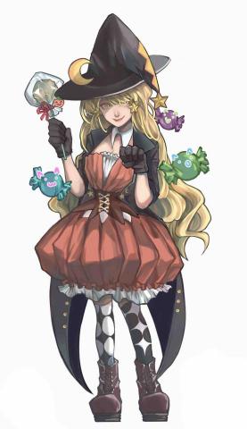 緋羽 - 人物插圖範例：等身款