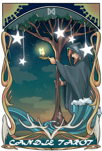 緋羽 - 宣傳用文宣、塔羅插圖範例