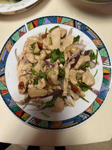 鍾小姐 - 涼拌雞胸肉