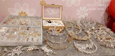 曾茉莉x變身 - 部分新娘飾品