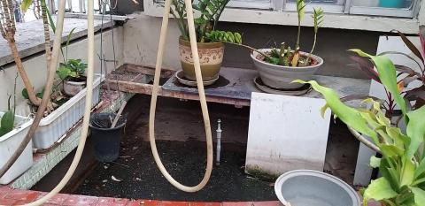 龍品專業清潔工程 - 舊屋清潔（小魚池）清潔前