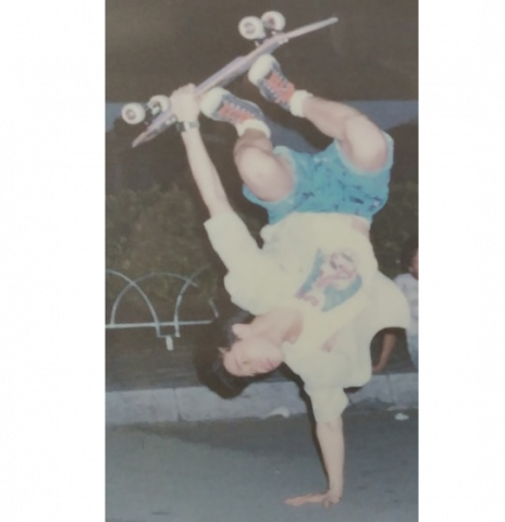 格子80'風格滑板教學 - 各式手倒立Hand Plant