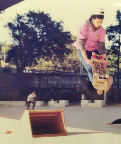 格子80'風格滑板教學 - 全台第一個做出 Rocket Air