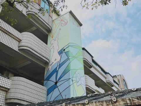 丹尼爾彩繪工作室 - 電梯外牆 丹尼爾彩繪工作室 - 電梯外牆