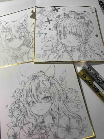 黃玄 - 手繪稿件