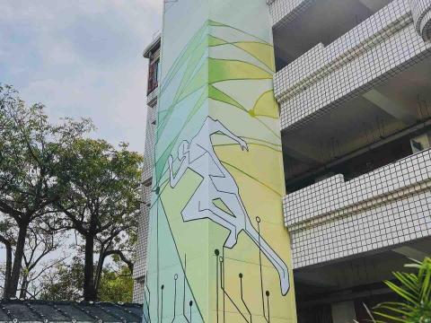 丹尼爾彩繪工作室 - 電梯外牆 丹尼爾彩繪工作室 - 電梯外牆