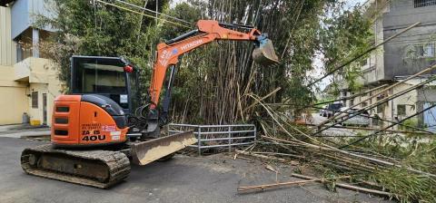 圓禧景觀有限公司 - 竹林整地-前