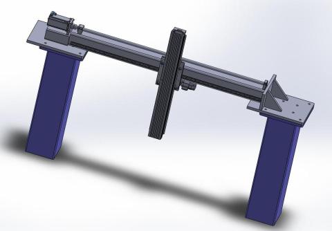 Sigma-Tek Studio/希格瑪技術整合工作室 - 機械手門型架 3D建模（多軸 伺服控制＋系統整合）