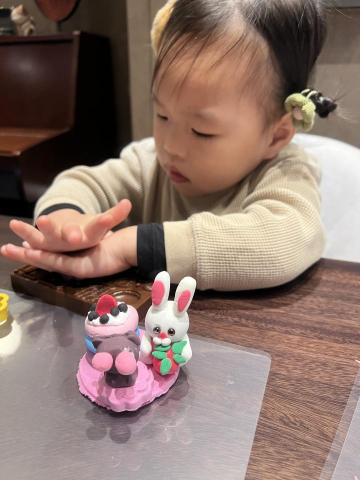 莉莉安Lilian - 3歲一對一教學
80%自己獨立完成作品?