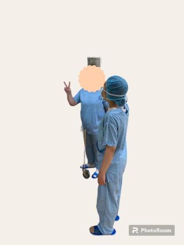 護理背景 - 實習工作照