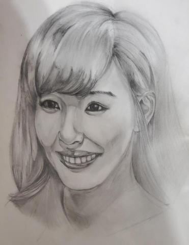 王楚寧 - 人像素描