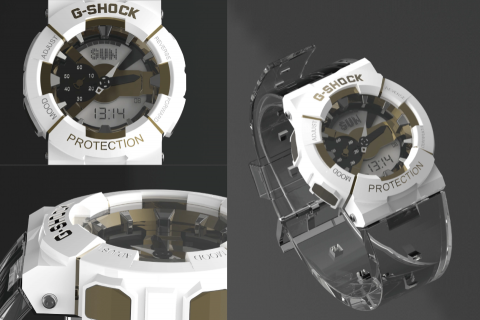 WEI CHIEH PAN - 學生時期的3D作品