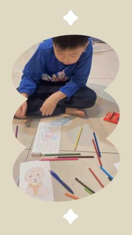王翊軒 Angela - 已經過家長同意放置
（伴讀：寫完作業的畫畫時間）