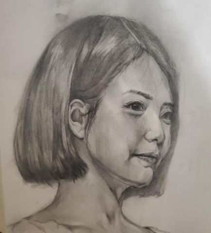 王楚寧 - 人像素描