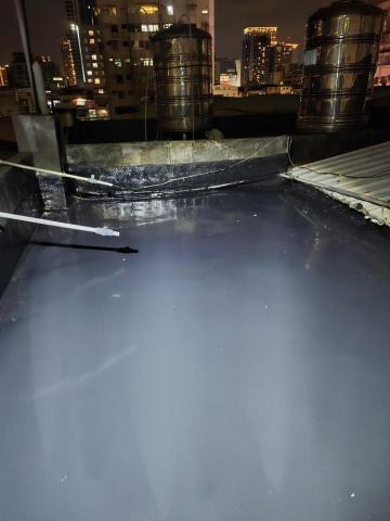 峰維防水工程行 - 板橋中正路 新材料！！！
手塗聚脲防水材料施作完成