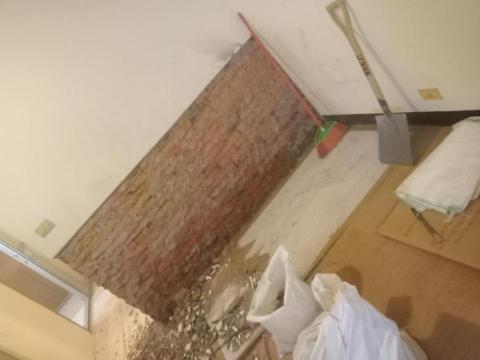 天樂 - 民宅壁面局部打除