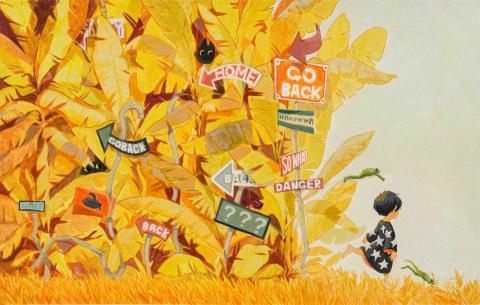 三足療癒藝術空間（各媒材手繪/電繪/教學） - 壓克力插畫創作