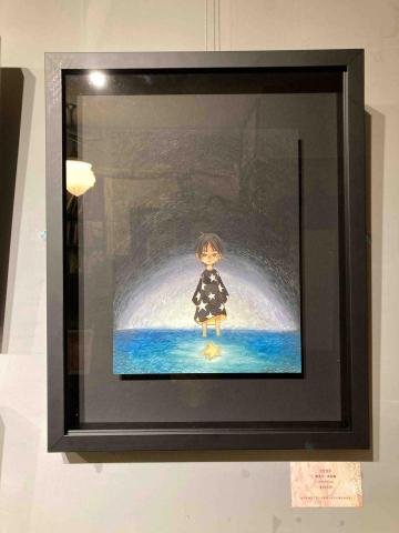 三足療癒藝術空間（各媒材手繪/電繪/教學） - 裱框範例