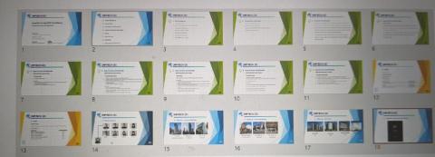 佐伊文書簡報排版資料綜合業務 - 英文簡報