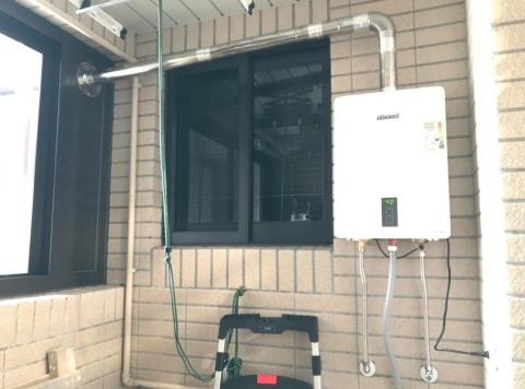 衛浴ㄚ庭 - 案例分享~強制排氣熱水器