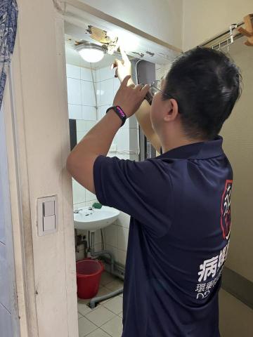 永欣病媒防治有限公司 - 白蟻防治巡查狀況