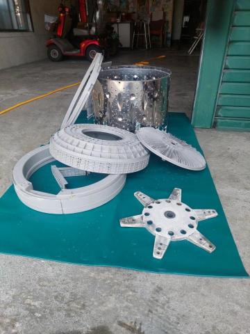 真堂千冷氣清洗 輕鋼架工程 - 清洗後