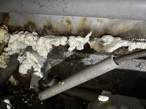 永欣病媒防治有限公司 - 老鼠防治鐵網、發泡劑封洞