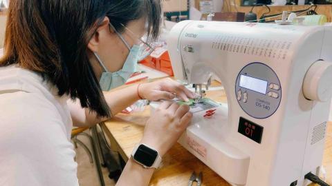 周姿妤 - 小班制縫紉教學-學生實作照片 周姿妤 - 小班制縫紉教學-學生實作照片