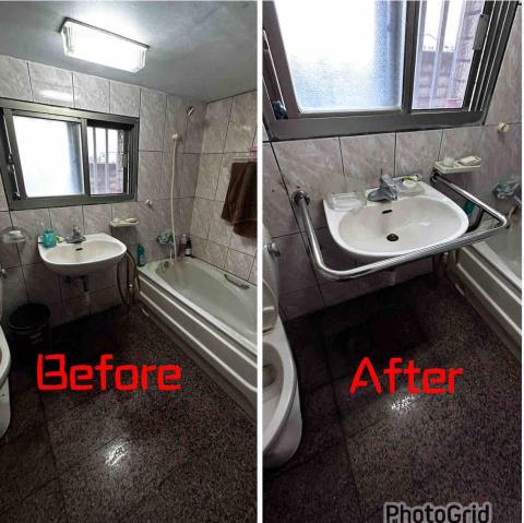 幸輔宜家居家環境工程改善 - 面盆扶手安裝 幸輔宜家居家環境工程改善 - 面盆扶手安裝