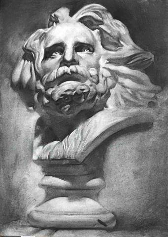 霽月繪圖工作室 - 素描石膏