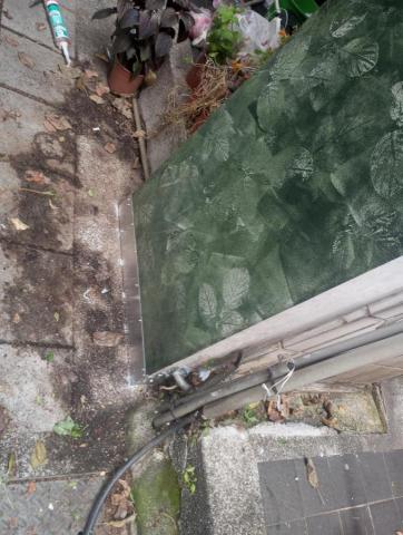 嘉澤滅鼠封堵防治工程 - 店面樑柱隔板通內鋁板封堵 嘉澤滅鼠封堵防治工程 - 店面樑柱隔板通內鋁板封堵