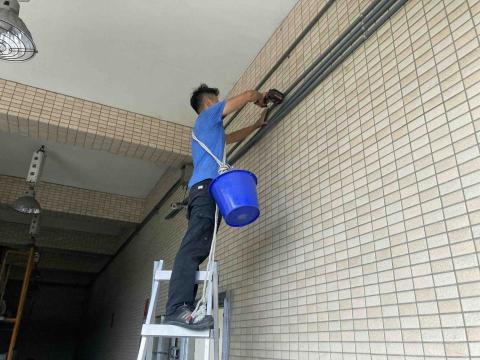 百步企業社 - 新北市抽水站監視器配管