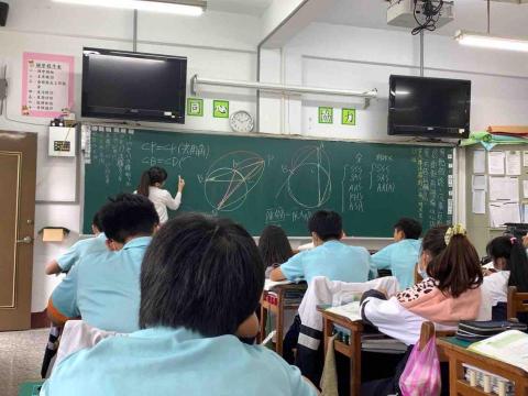 吳俐儒 - 數學團教學訪視照片