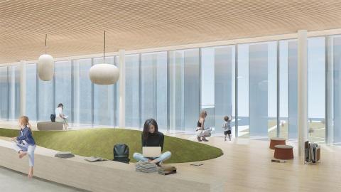 Kevin - 局部室內渲染圖 - 遊戲空間