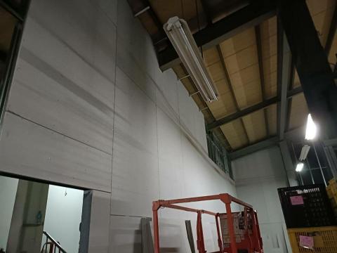 鑫泓工程 - 食品廠，防火隔間工程