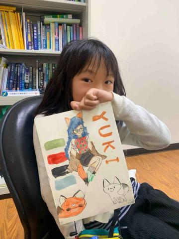 黃士芬 - 小三生漫畫角色家教_學生作品 黃士芬 - 小三生漫畫角色家教_學生作品