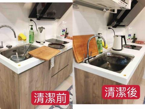 小樂居家清潔 - 清潔對比內好比是否能讓小樂有愛的感覺?
