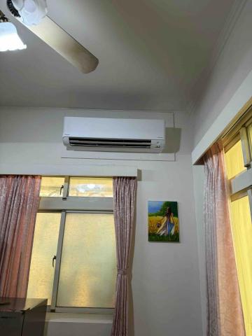 旻洋冷氣空調有限公司 - 牆壁洗孔 管線看不見