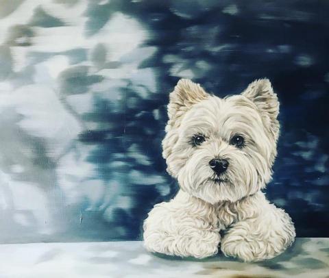 萬柔吟 - 油畫作品2