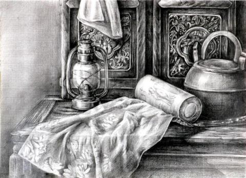 邱鉦揚 - 素描作品