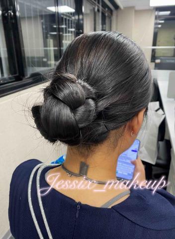 Jessie x studio潔莃工作室/彩妝造型/半永久紋 - 各種不同風格盤髮
