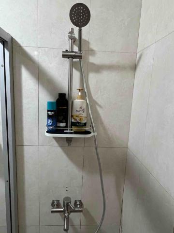 謝旻志 - 客戶舊換新使用304沐浴龍頭套組搭配可淋浴升降桿