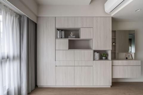 炤京室內裝修設計 - 北歐風-主臥室收納區 炤京室內裝修設計 - 北歐風-主臥室收納區