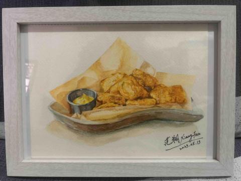 范翔XiangFan - 水彩食物插畫