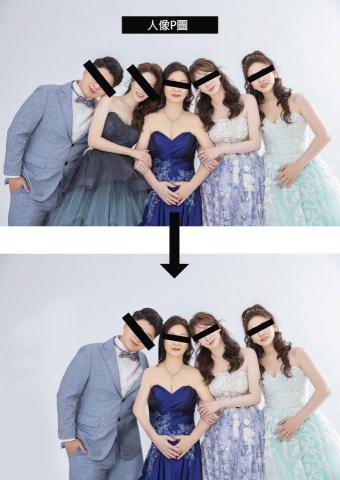 飛燕設計 - 人像P圖 元素減少