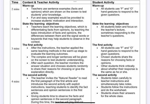 雁文Allie - 簡易全英教案設計