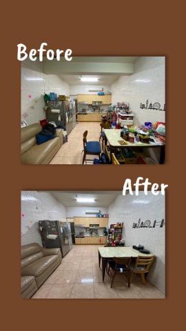 向日葵居家收納 - 廚房整理前後