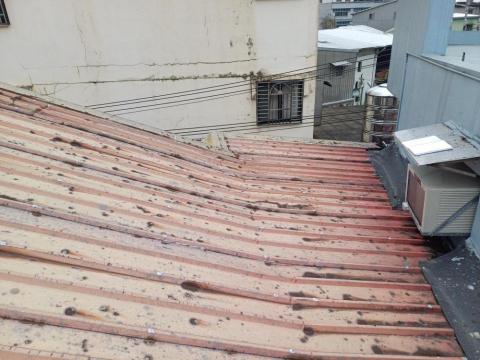 翔麟工程行 - 鐵皮沒蓋前