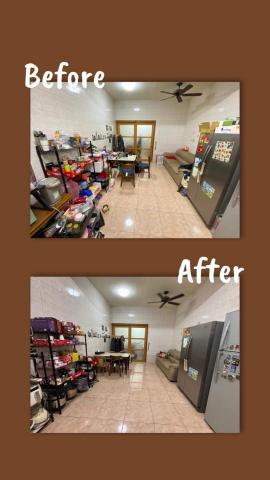 文英 - 廚房整理前後